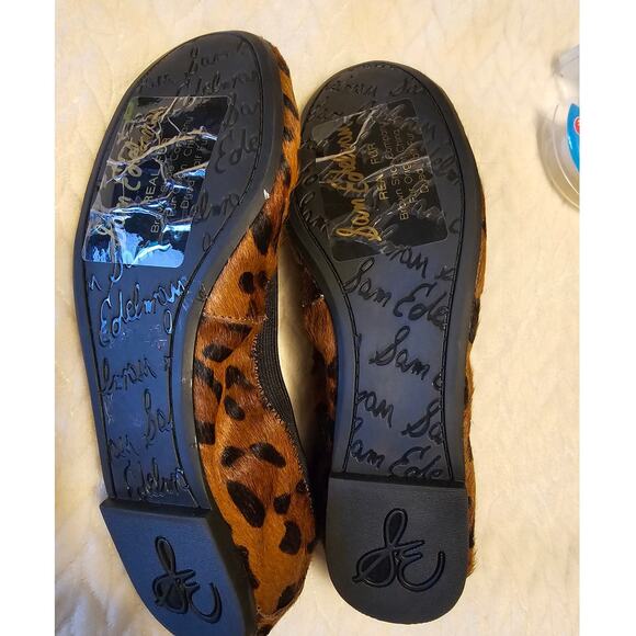 Sam Edelman leopard print flats size 8.5 - Picture 3 of 5